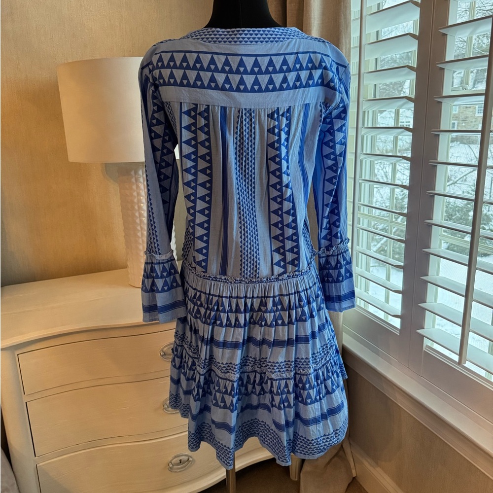 BINDU, Cotton Print Dress, Sz. - Picture 3 of 8
